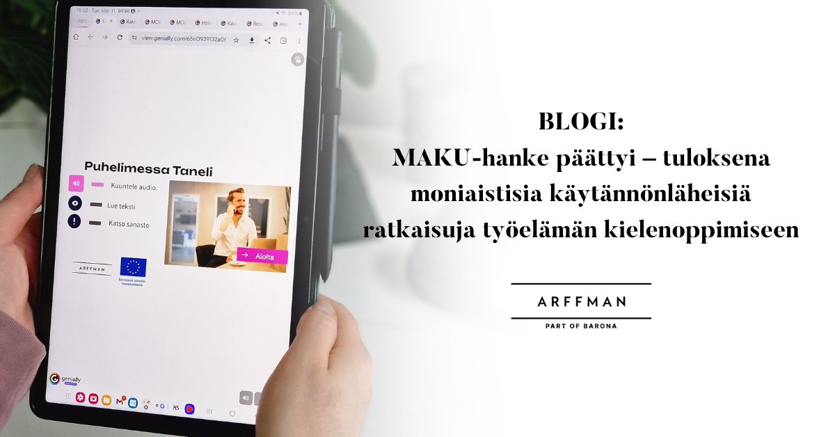 MAKU-hanke päättyi